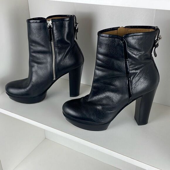Nine West Anka Platform Ankle Boots 8.5 - Picture 1 of 10